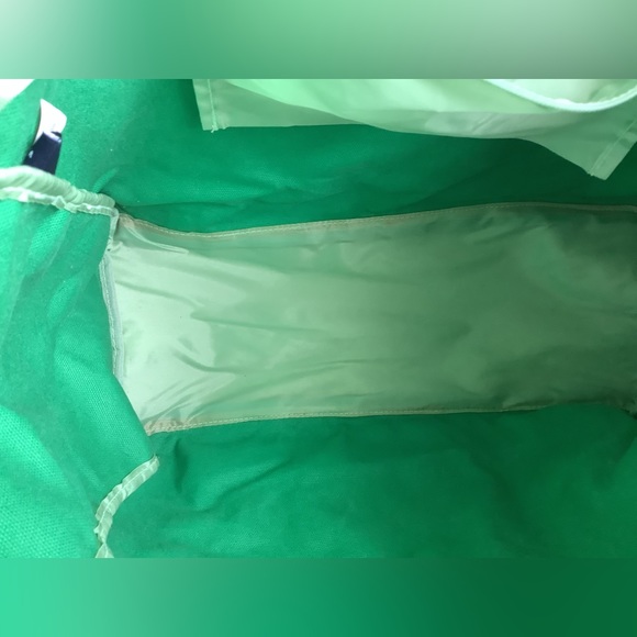 GAP EUC Vintage Green & Yellow summer beach bag - Picture 8 of 16